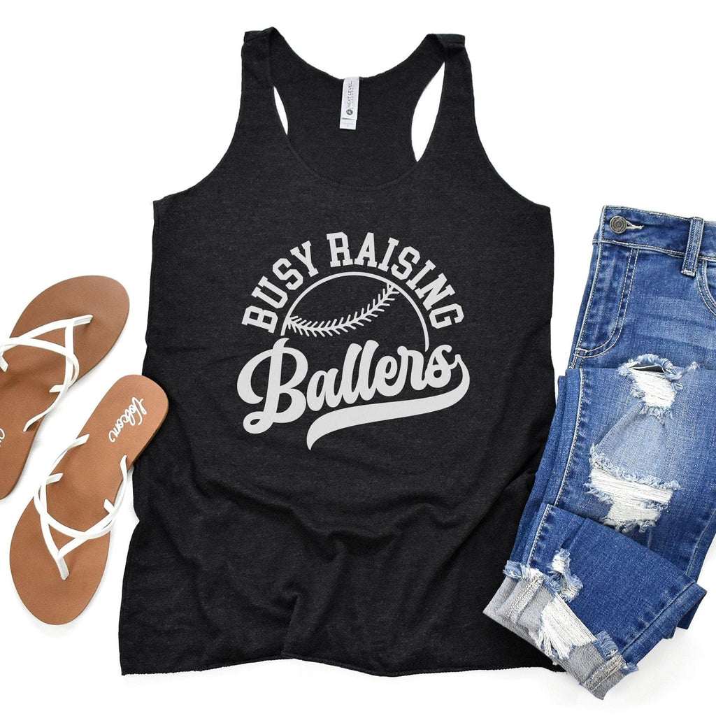 Busy Raising Ballers Tank - 260 Broadway Boutique