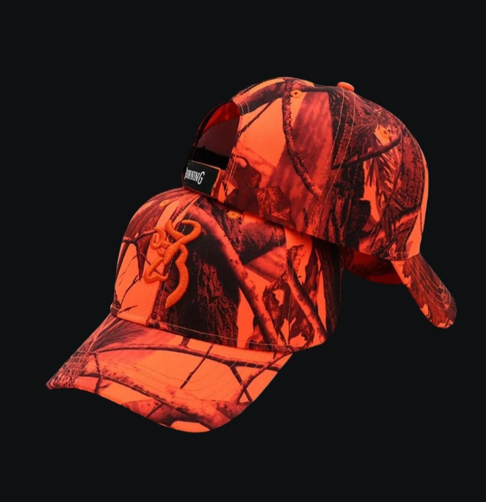 Camo Browning Cap (4 Colors) - 260 Broadway Boutique