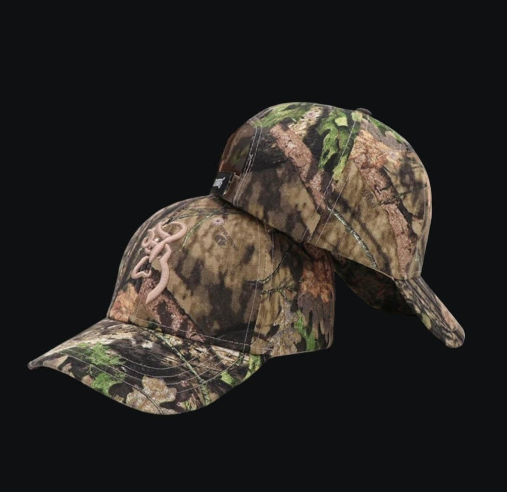 Camo Browning Cap (4 Colors) - 260 Broadway Boutique