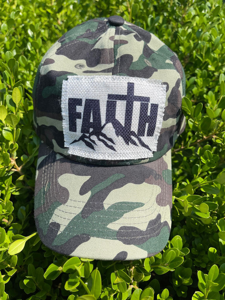 Camo Faith Hat - 260 Broadway Boutique