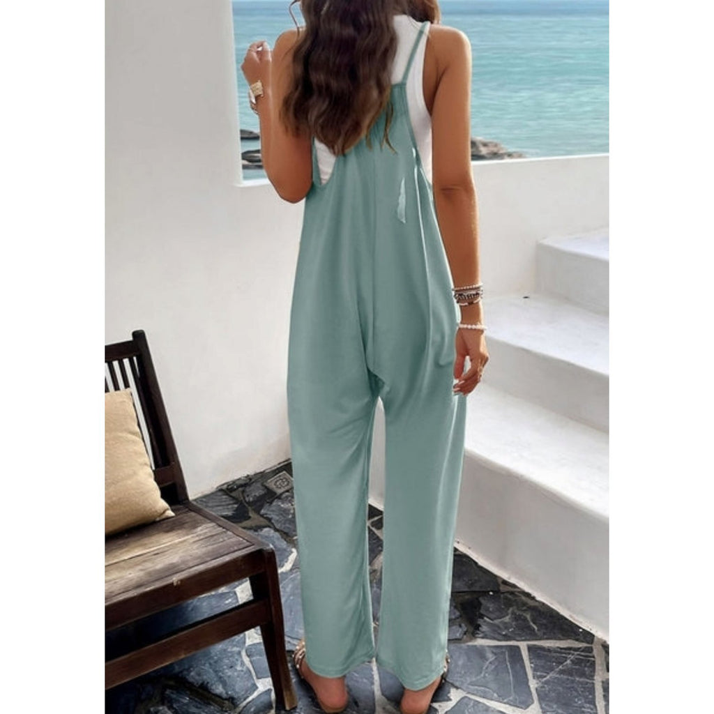 Casual Solid Color Jumpsuit (5 Color Options) - 260 Broadway Boutique