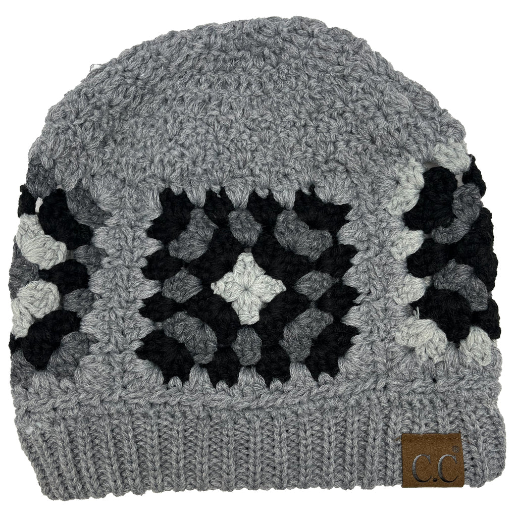 CC Hand Crocheted Beanie (Multiple Colors) - 260 Broadway Boutique