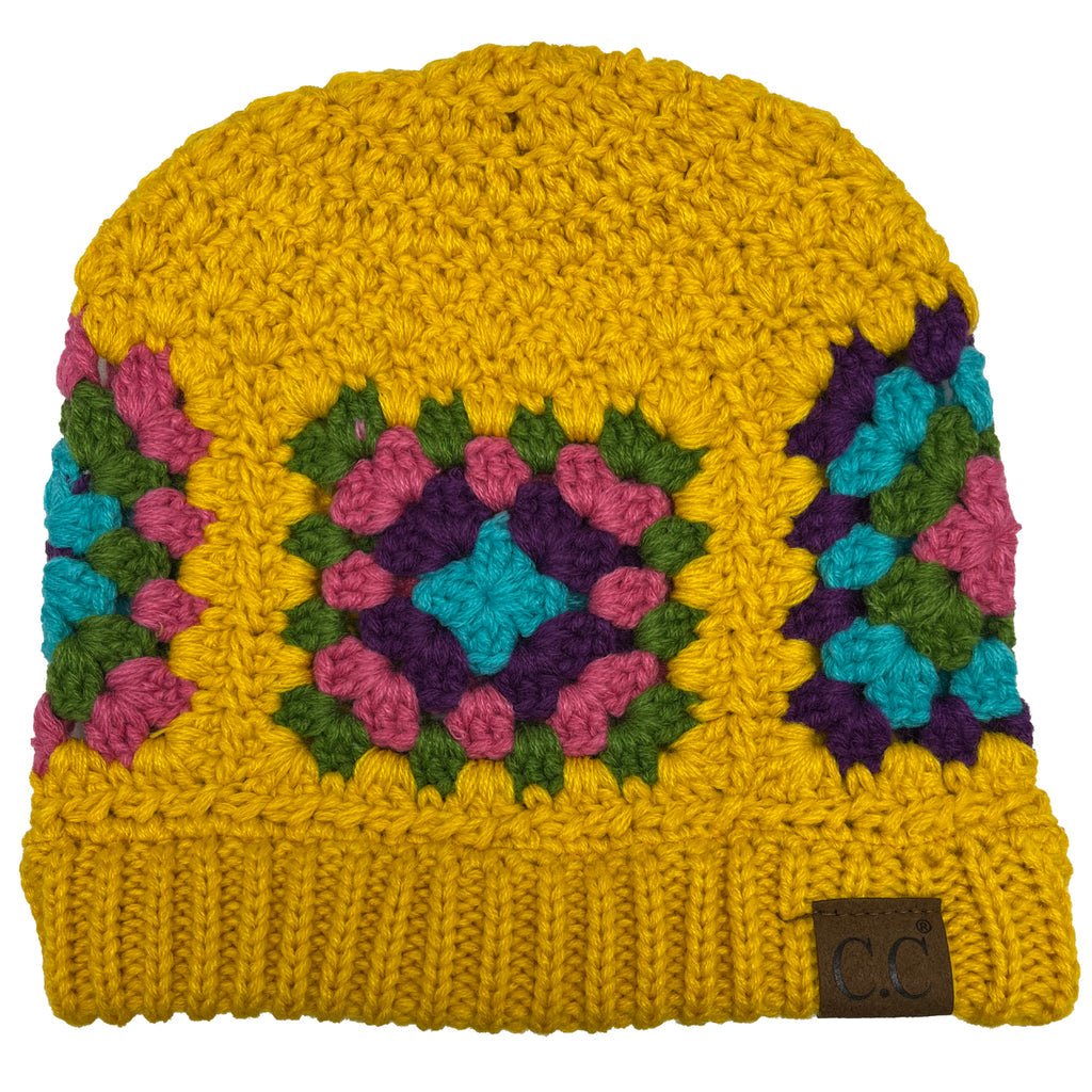 CC Hand Crocheted Beanie (Multiple Colors) - 260 Broadway Boutique