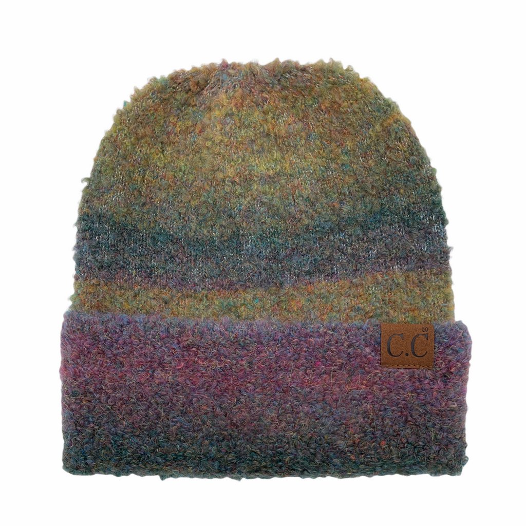 CC Multi Ombre Mohair Beanie - 260 Broadway Boutique