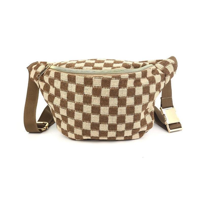 Checkered Crossbody/Sling (2 Colors) - 260 Broadway Boutique