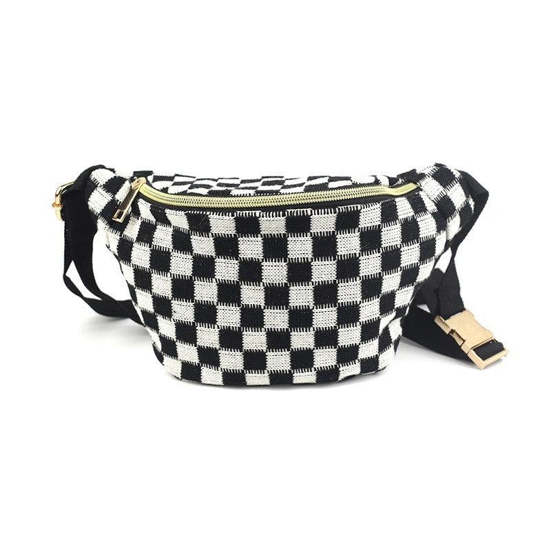 Checkered Crossbody/Sling (2 Colors) - 260 Broadway Boutique