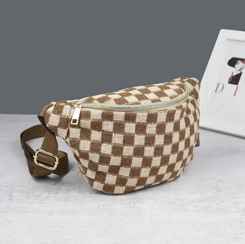 Checkered Crossbody/Sling (2 Colors) - 260 Broadway Boutique