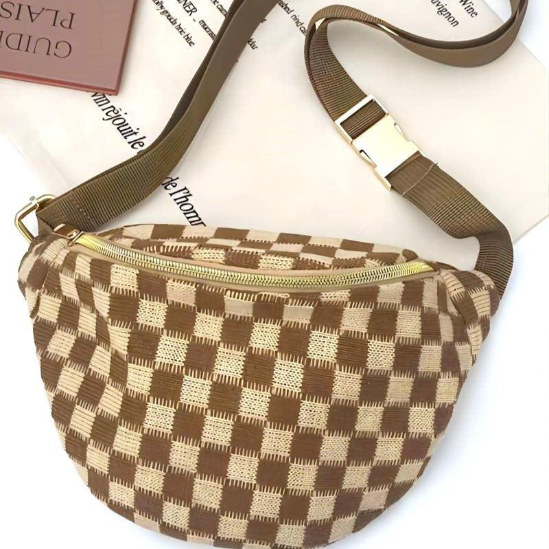 Checkered Crossbody/Sling (2 Colors) - 260 Broadway Boutique