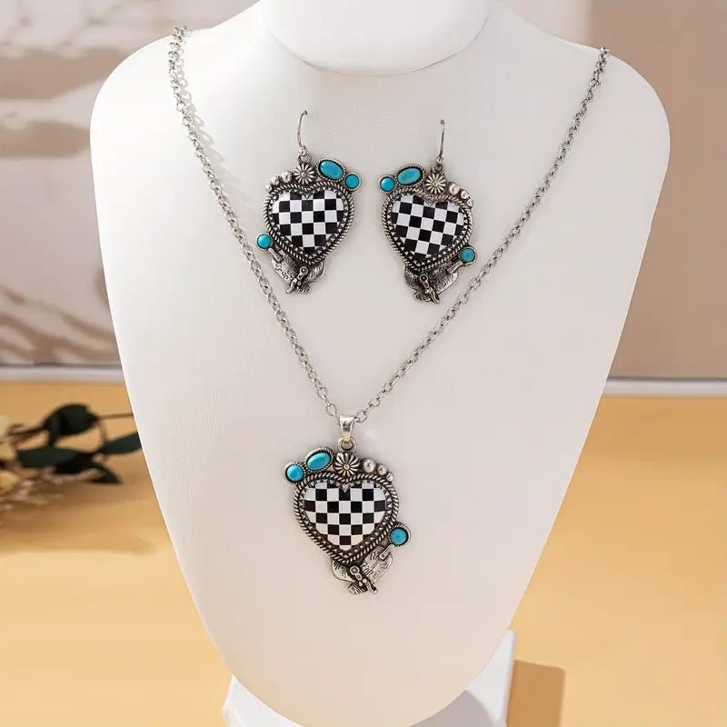 Checkered Heart Jewlery - 260 Broadway Boutique