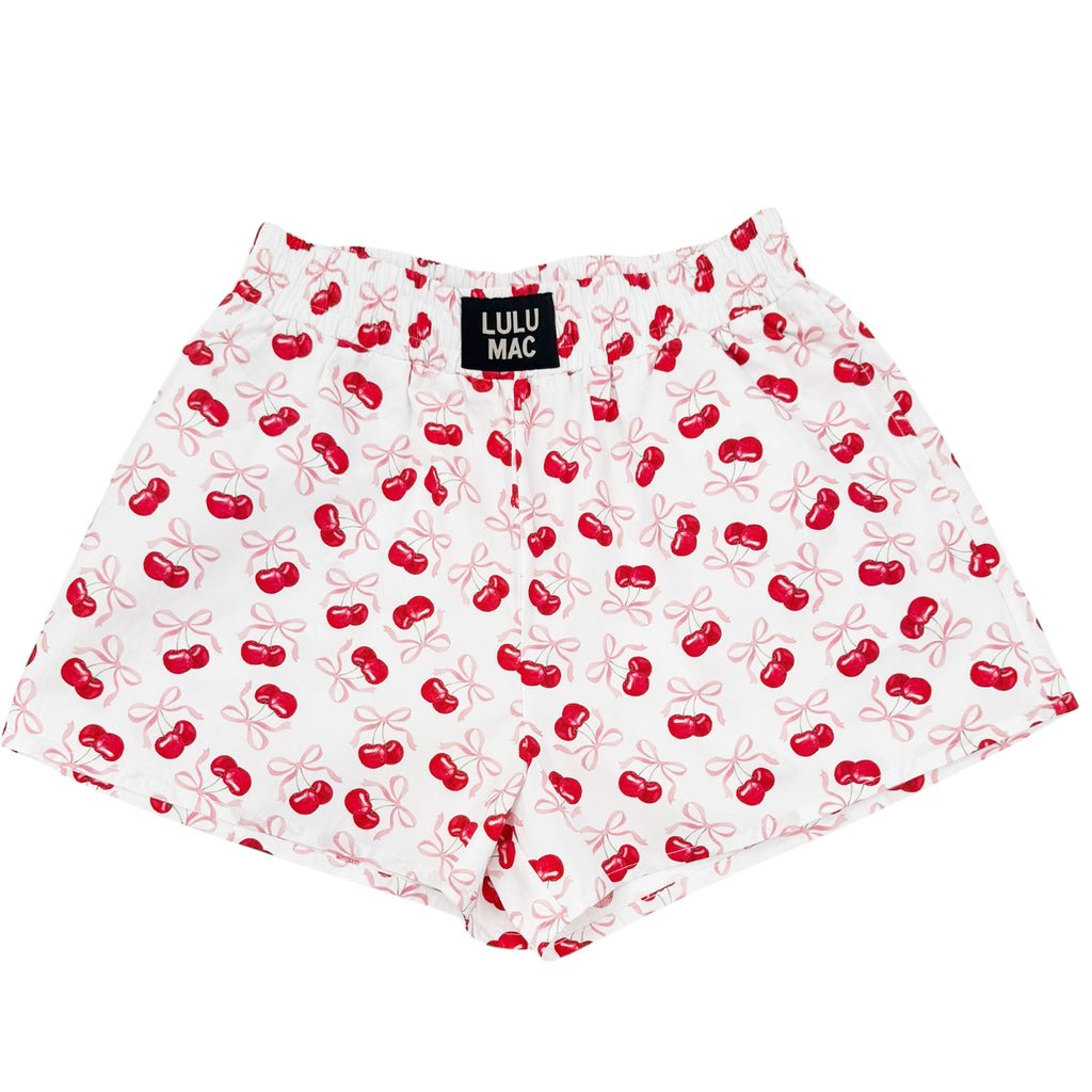 Cherry Boxer Shorts - 260 Broadway Boutique
