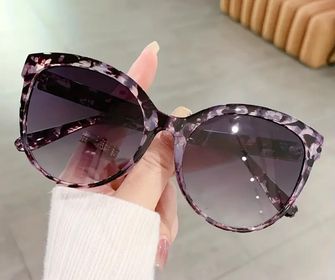 Chic Oversized Cat - Eye Sunglasses - 260 Broadway Boutique