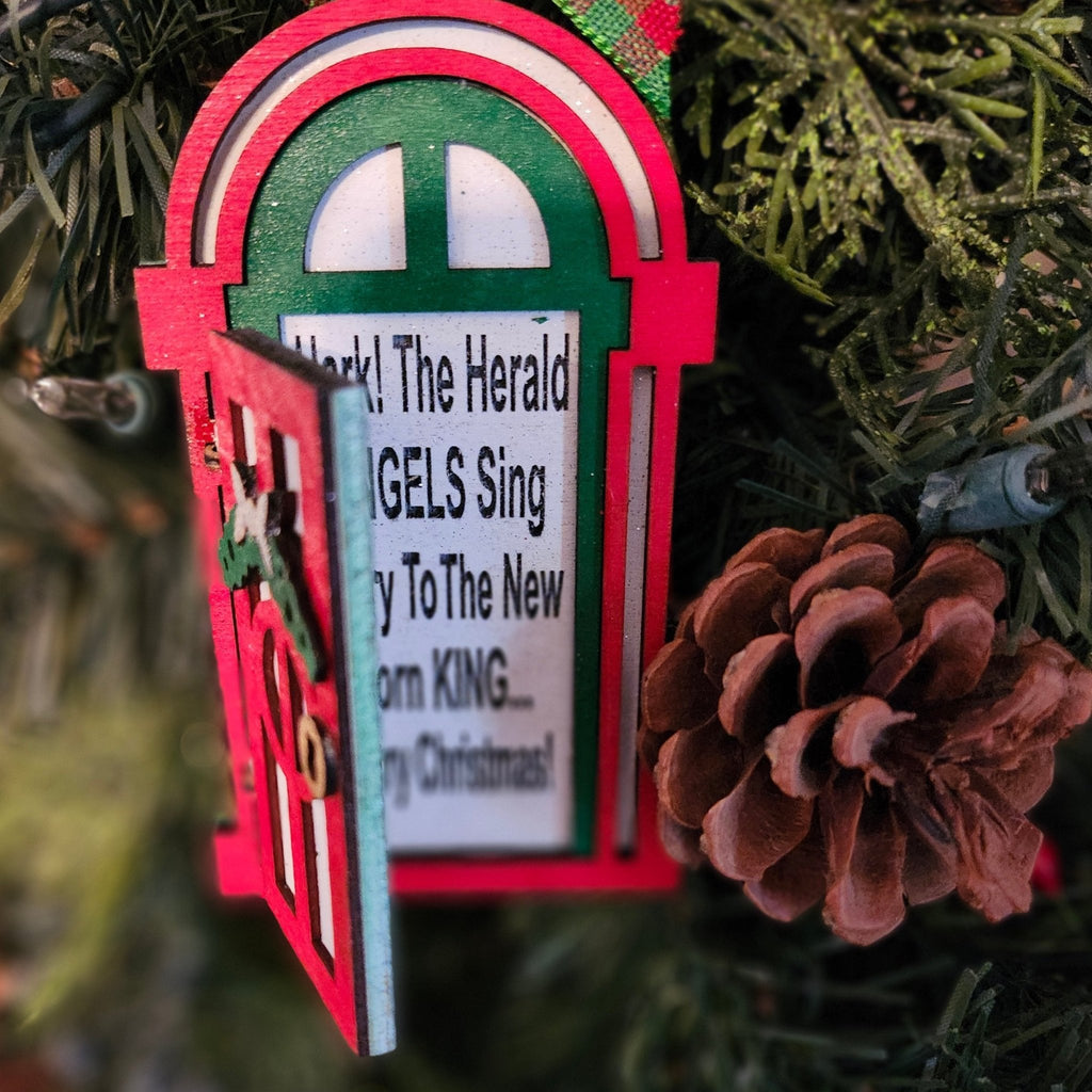 Christmas Message Door Ornament - 260 Broadway Boutique