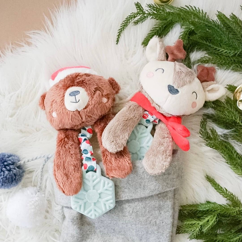 Christmas Plush Teething Toy - 260 Broadway Boutique