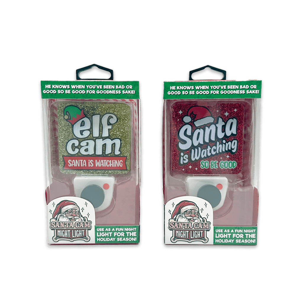 Christmas Santa Cam Night Light AC Wall - 6/Display - 260 Broadway Boutique