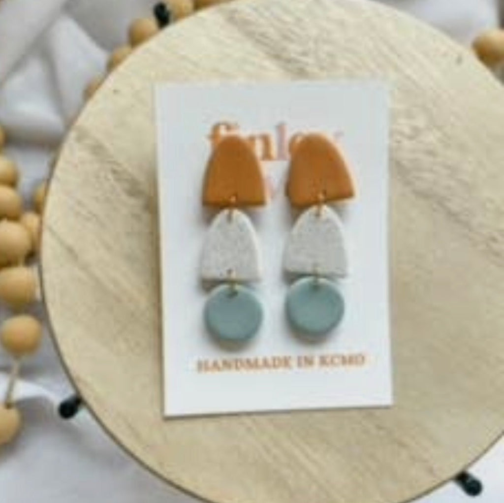 Clay Abby Dangles - 260 Broadway Boutique