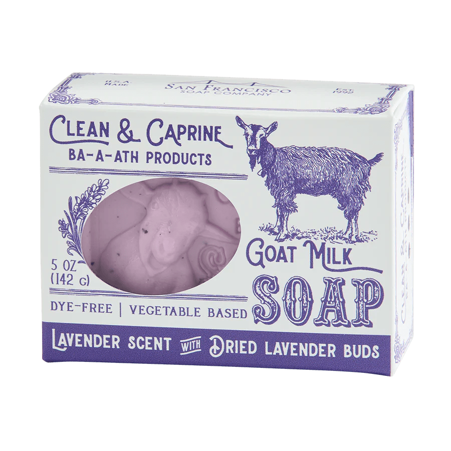 Clean & Caprine Goat Milk Bar Soap (Multiple Scents) - 260 Broadway Boutique