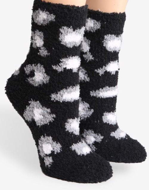 Comfy Luxe Plush Socks (11 Colors) - 260 Broadway Boutique