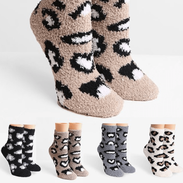 ComfyLuxe Plush Socks (5 colors) - 260 Broadway Boutique