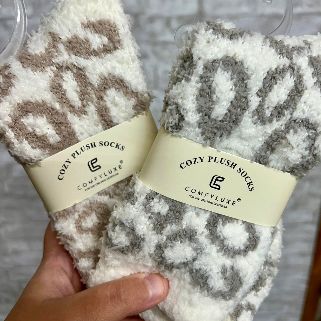 ComfyLuxe Plush Socks - 260 Broadway Boutique
