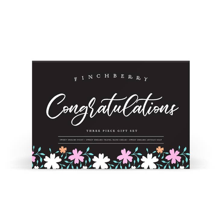 Congratulations Gift Set - 3 Piece Set - 260 Broadway Boutique