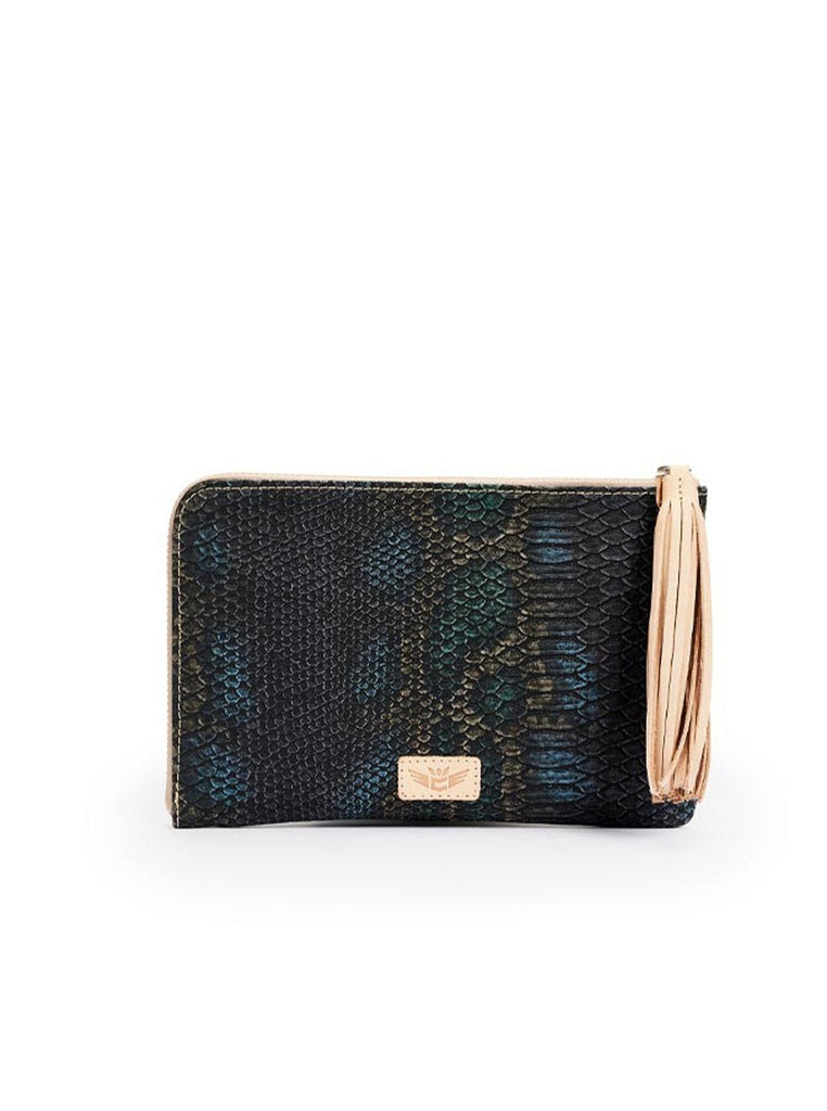 Consuela Rattler L - Shaped Clutch - 260 Broadway Boutique