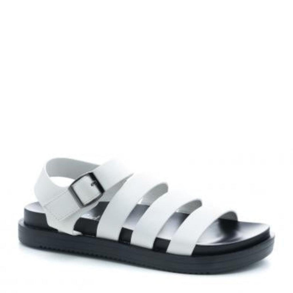 Corky's Savage White Sandals - 260 Broadway Boutique