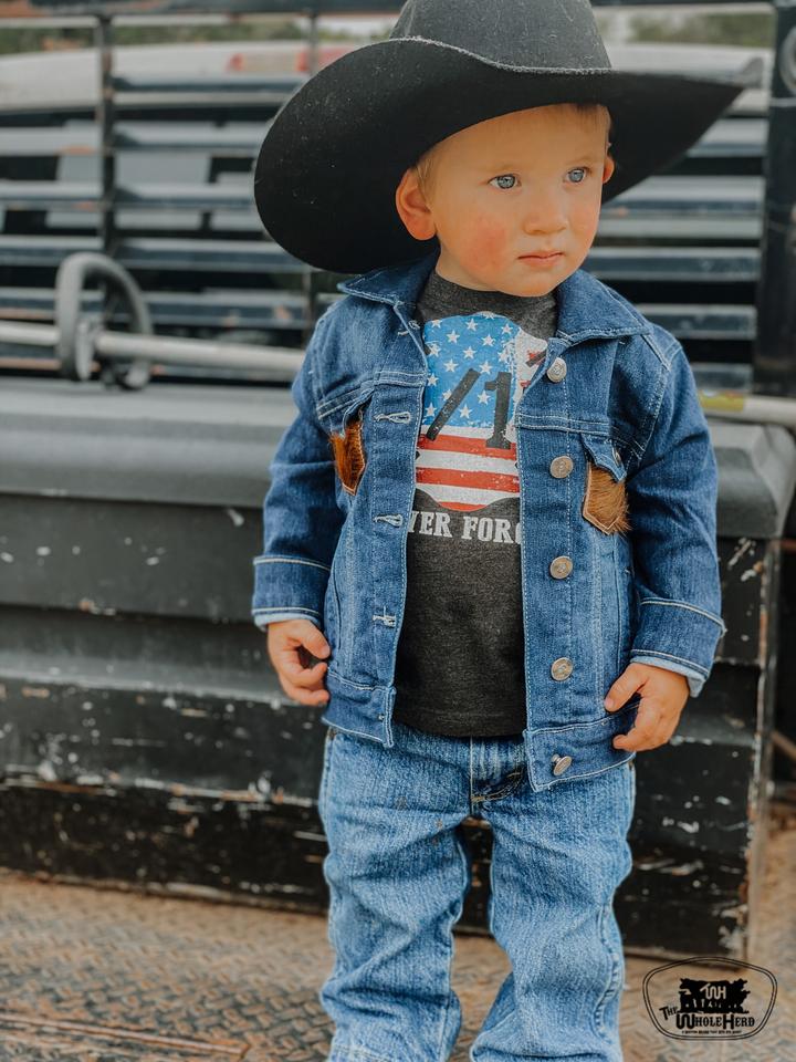 Cowboy Jean Jacket - 260 Broadway Boutique