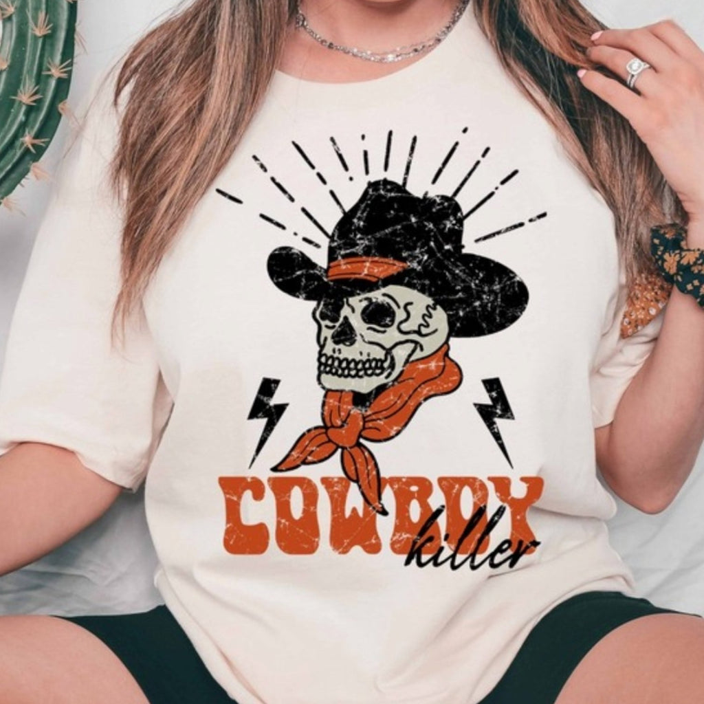 Cowboy Killer Tee - 260 Broadway Boutique