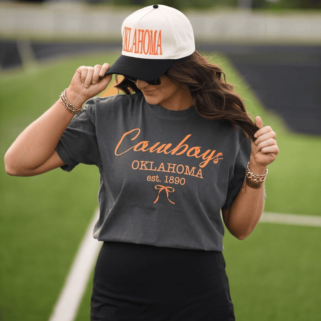 🤠COWBOYS OKLAHOMA BOW TEE🤠 - 260 Broadway Boutique