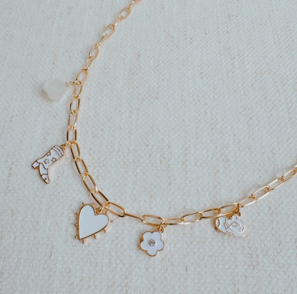 Cowgirl Charm Necklace - 260 Broadway Boutique