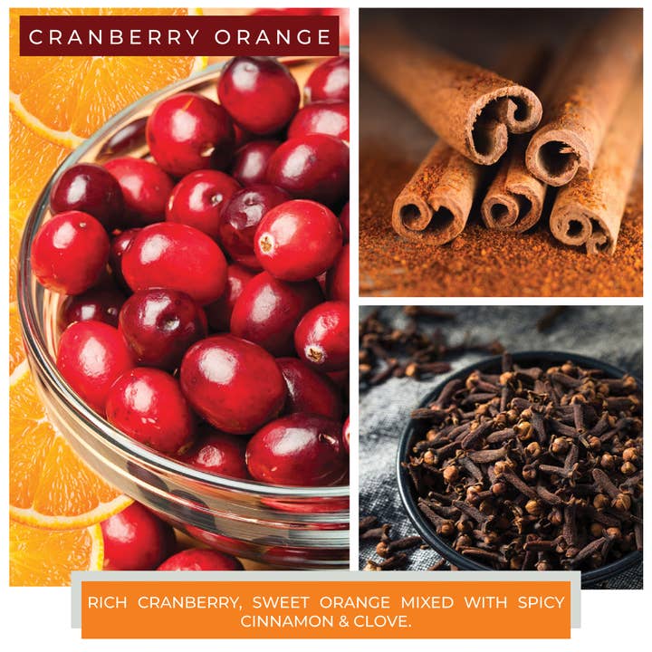 Cranberry Orange - 34oz Papa Candle - 260 Broadway Boutique