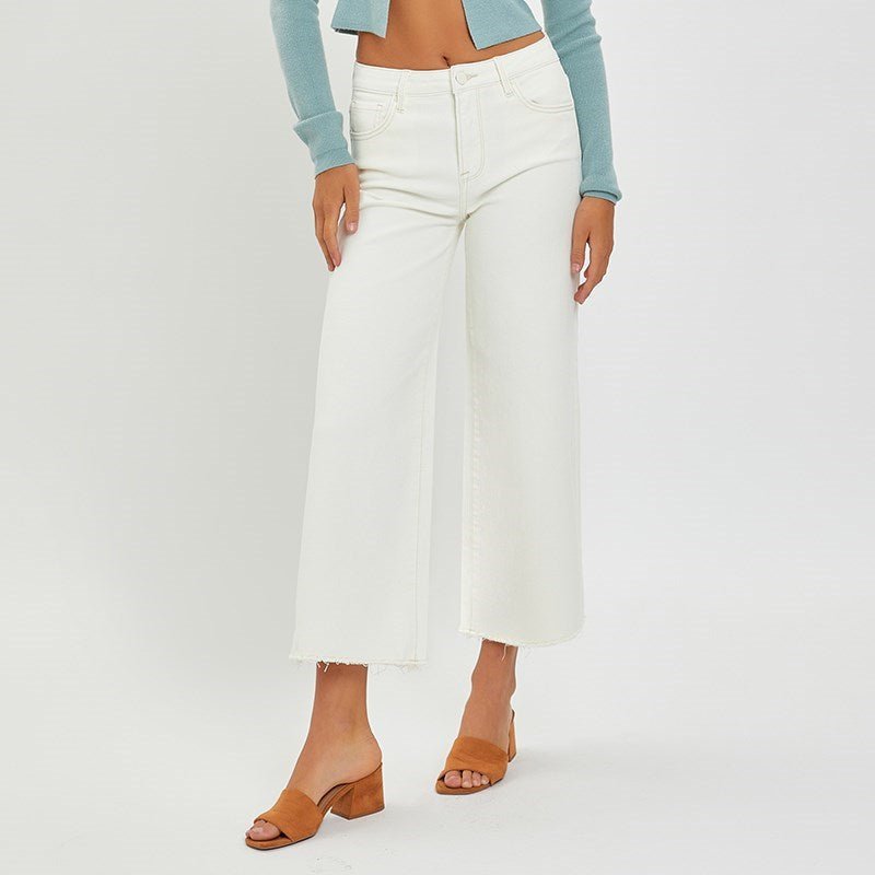 Cream Risen Jeans - 260 Broadway Boutique