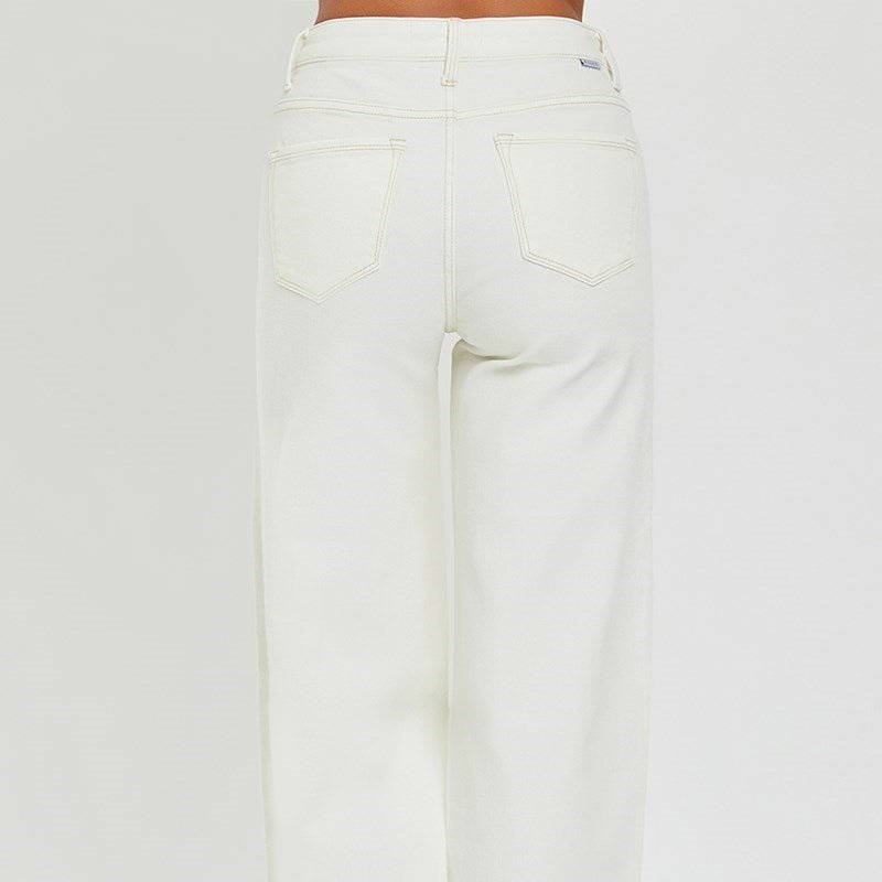 Cream Risen Jeans - 260 Broadway Boutique
