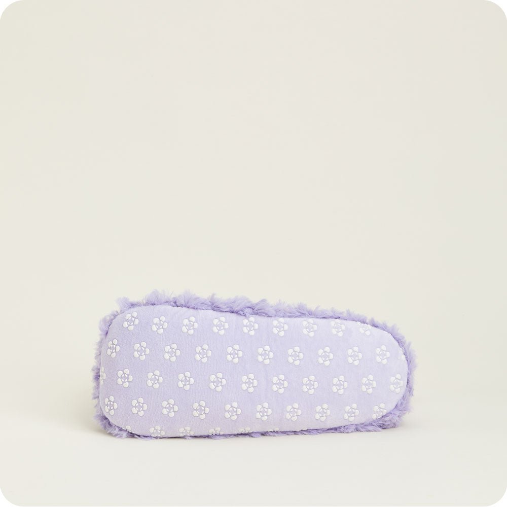 Curly Purple Warmies Slippers - 260 Broadway Boutique