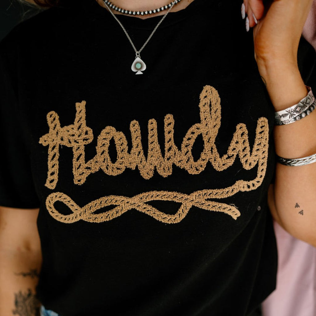 CURVY GIRLS!! Howdy Tshirt - 260 Broadway Boutique