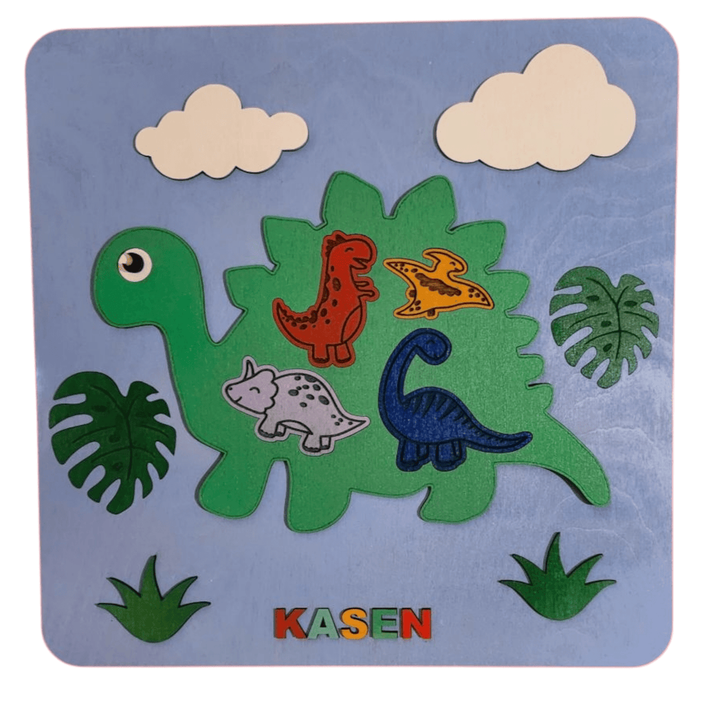 Custom Dinosaur Puzzle - 260 Broadway Boutique