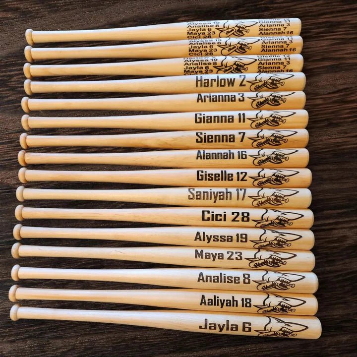 Custom Personalized 18 Bat SPECIAL - 260 Broadway Boutique