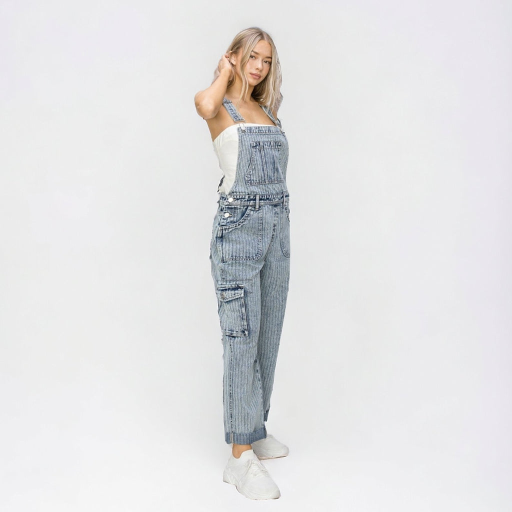 Denim Overalls - 260 Broadway Boutique