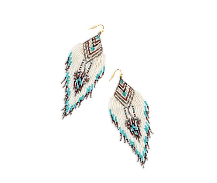 Desert Serenity Beaded Earrings - 260 Broadway Boutique