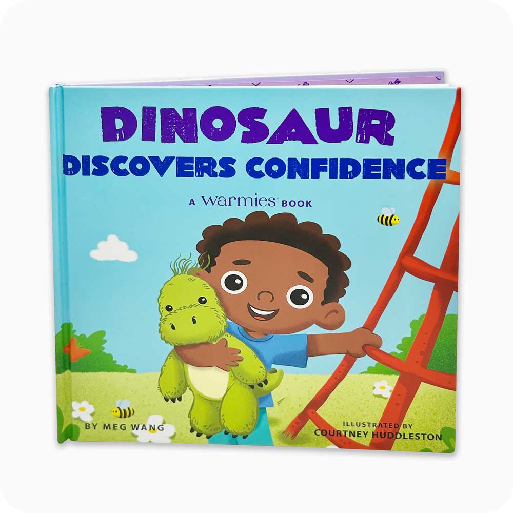 Dinosaur Discovers Confidence Book - 260 Broadway Boutique