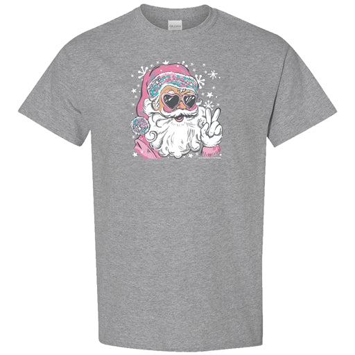 Disco Santa Short or Longsleeved Tee - 260 Broadway Boutique