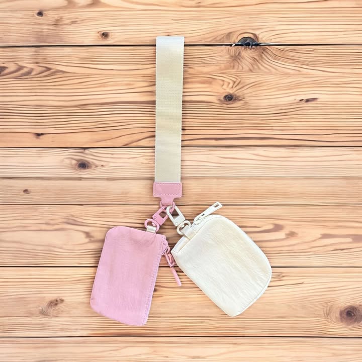 Dual Pouch Wristlet (multiple colors) - 260 Broadway Boutique