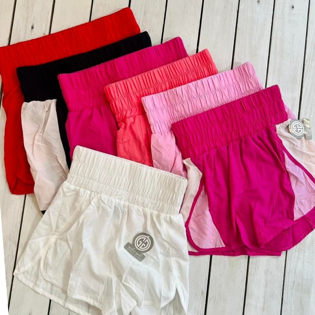 Elastic Waist Shorts (7 Colors) - 260 Broadway Boutique