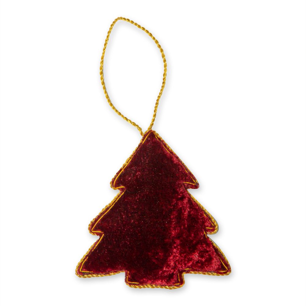 Fanciful Christmas Tree Jeweled Ornament - 260 Broadway Boutique