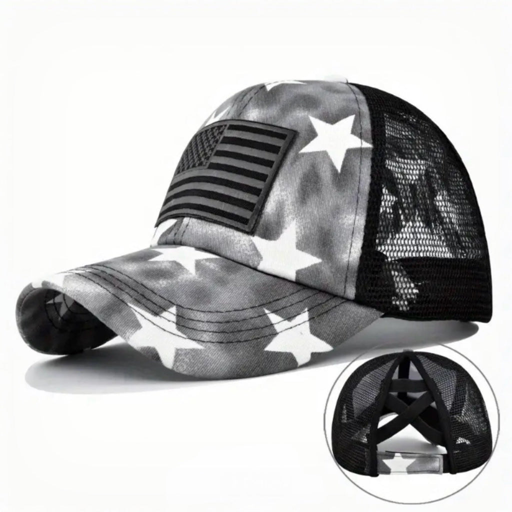 Flag & Star Hat - 260 Broadway Boutique