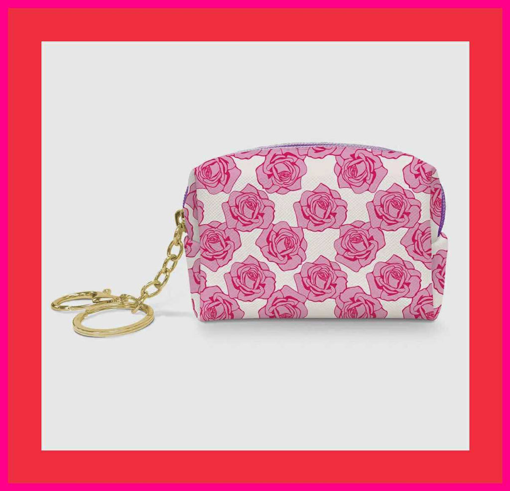 Floral Key Pouch - 260 Broadway Boutique