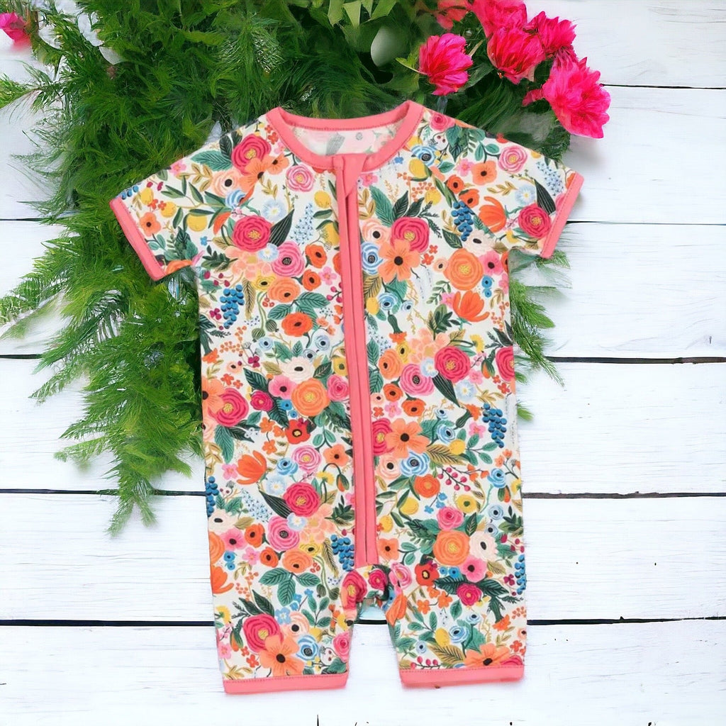 Floral Summer Zippy - 260 Broadway Boutique