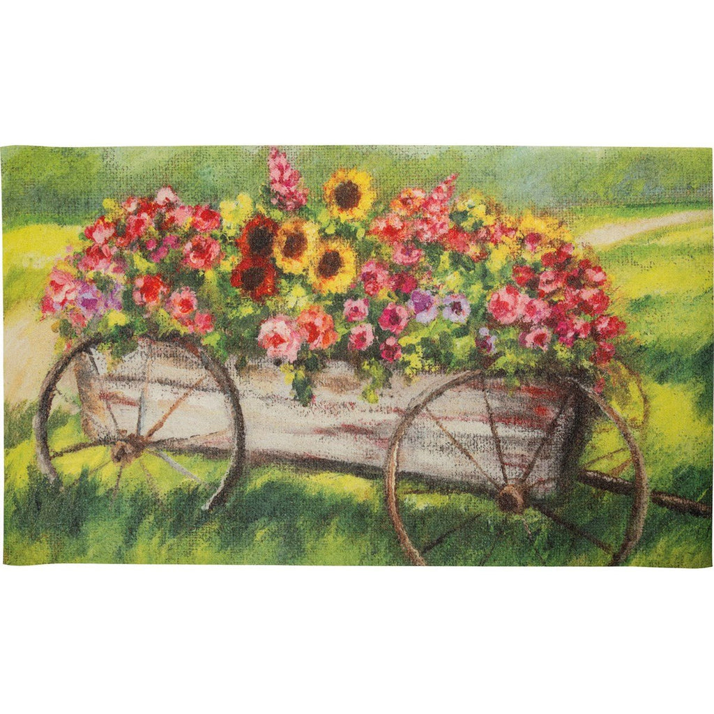 Flower Wagon Rug - 260 Broadway Boutique