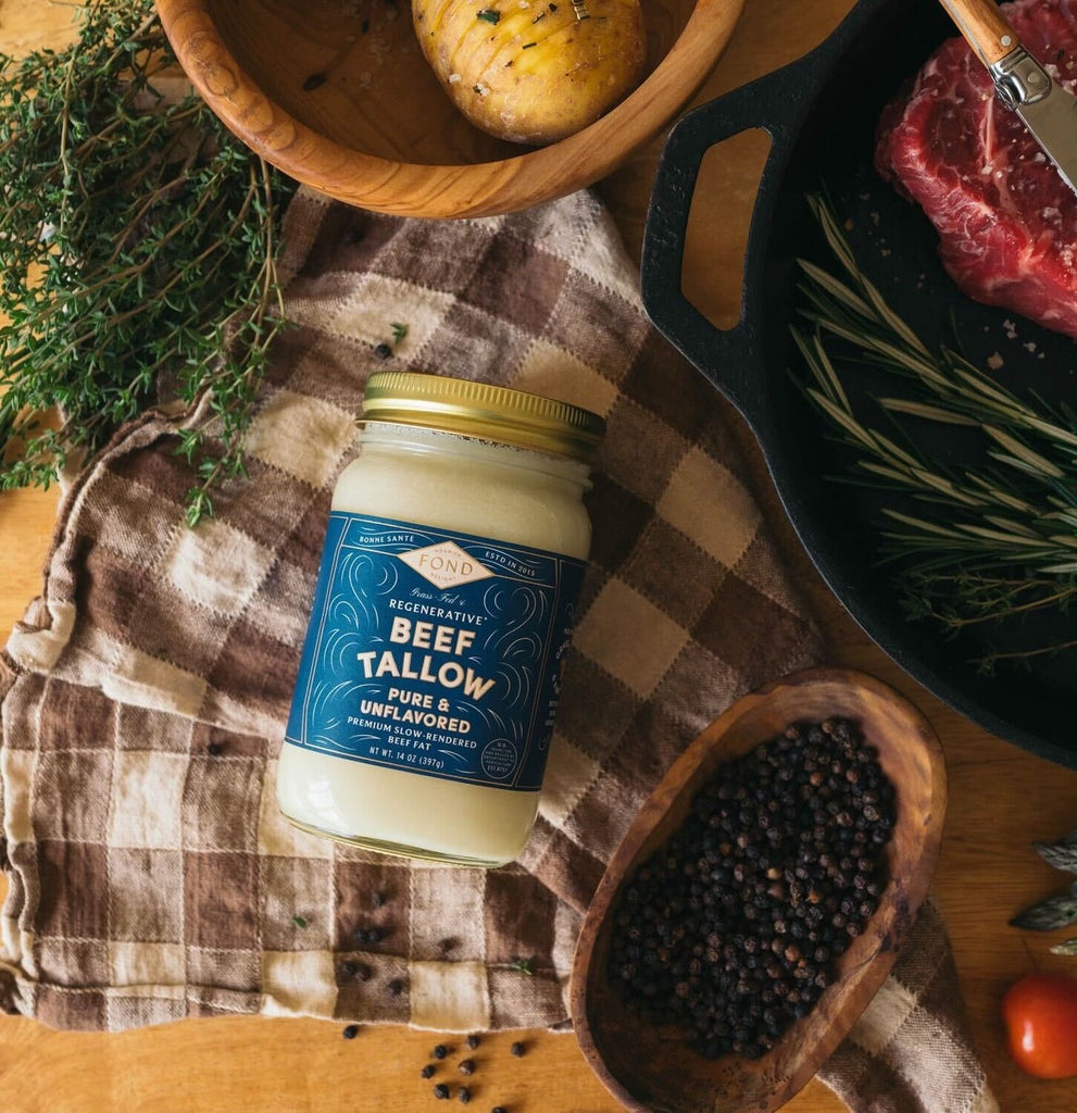 Fond Grass Fed & Regenerative Beef Tallow - 260 Broadway Boutique