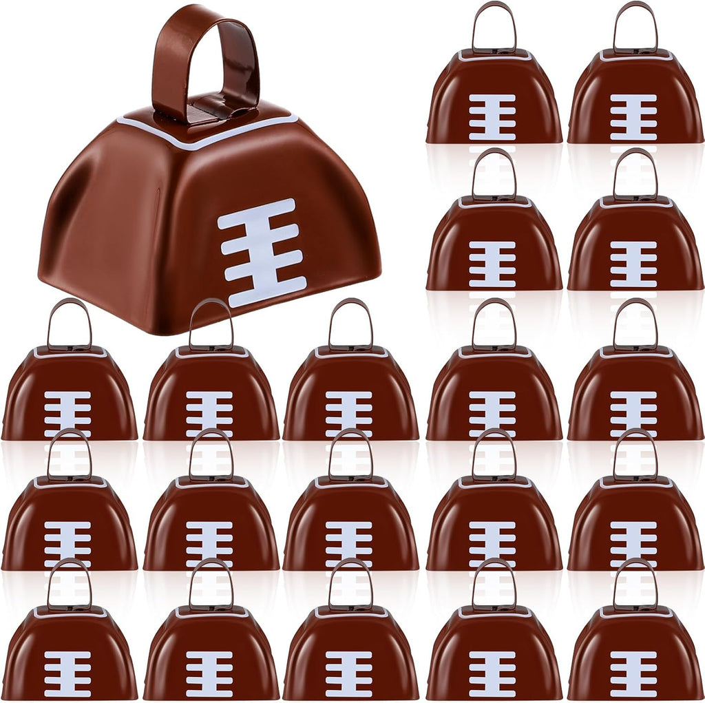 Football Cow Bells Noise Maker Metal Cowbell - 260 Broadway Boutique